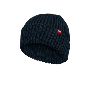 Flow Organic Cotton Beanie Hat - Navy