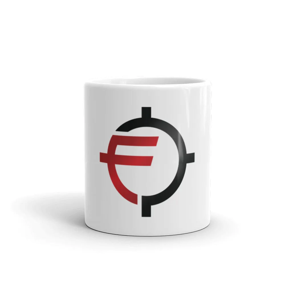 fOCUS - White glossy mug