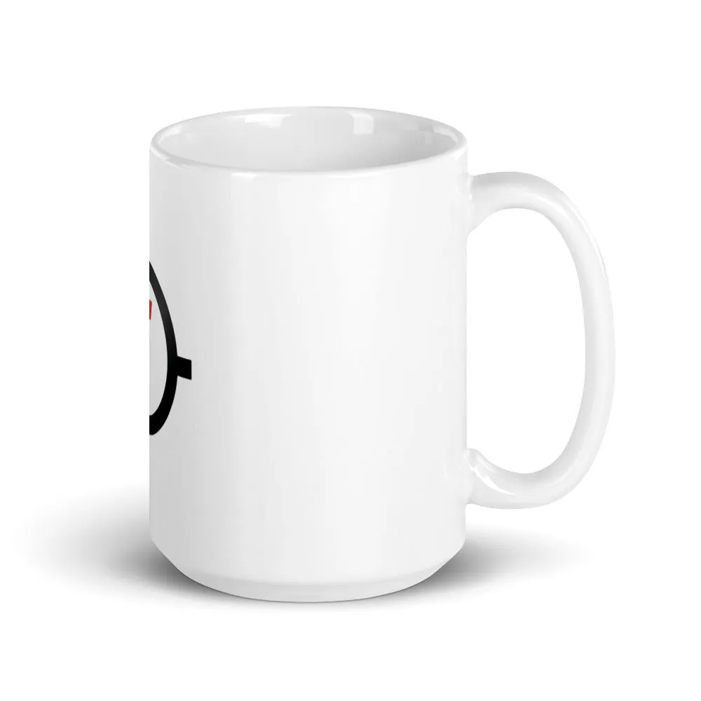 fOCUS - White glossy mug