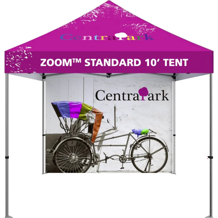 Full-wall Graphic Kit for Zoom Economy and Standard Popup Tents