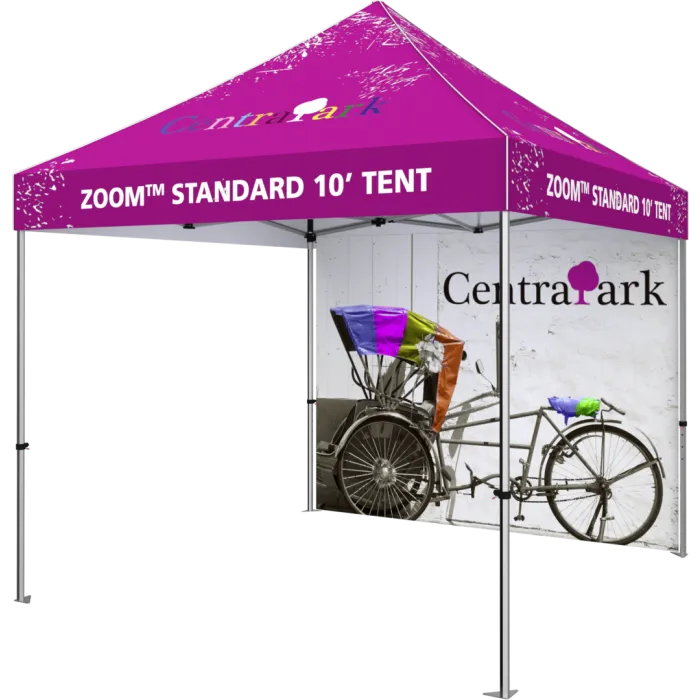 Full-wall Graphic Kit for Zoom Economy and Standard Popup Tents