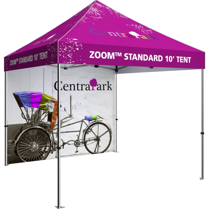 Full-wall Graphic Kit for Zoom Economy and Standard Popup Tents