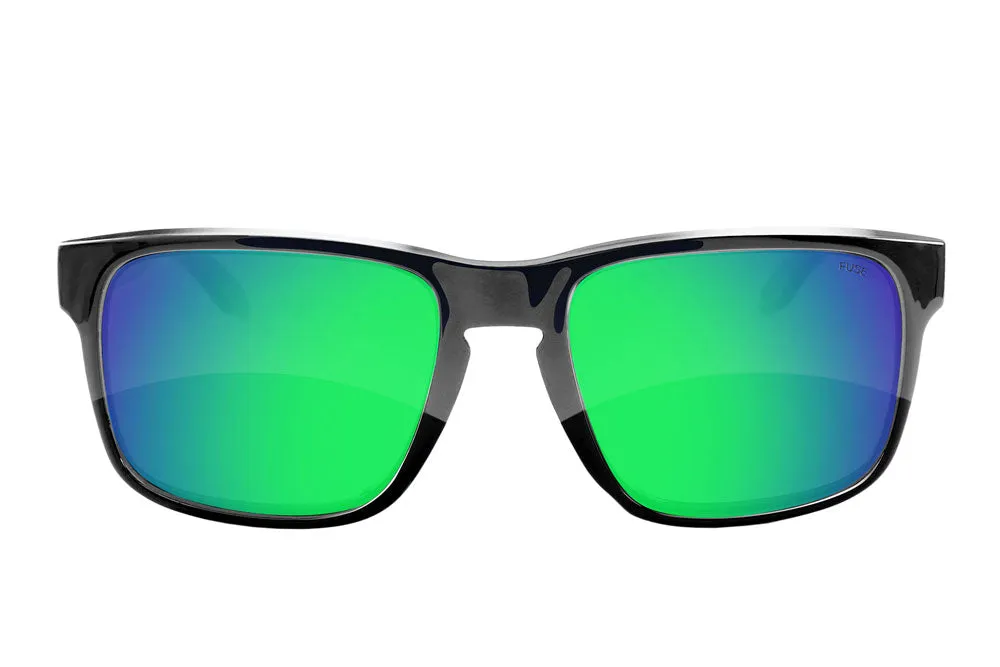 Fuse Egmont Sunglasses | Gloss Black