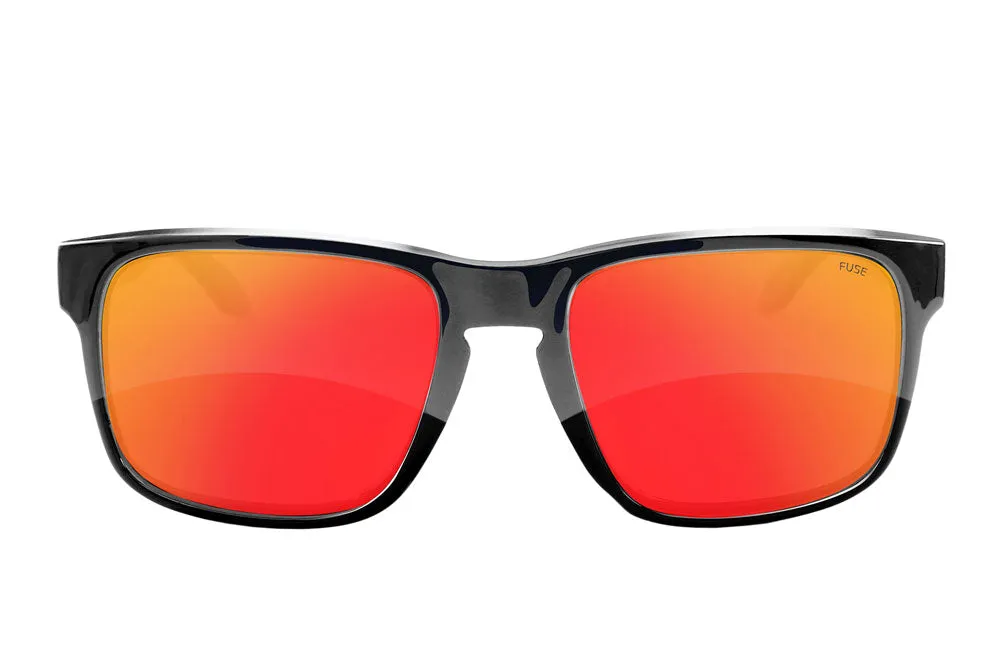 Fuse Egmont Sunglasses | Gloss Black