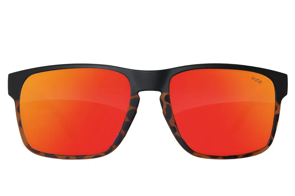 Fuse Prescription Egmont XL Sunglasses | Black Tortoise Fade