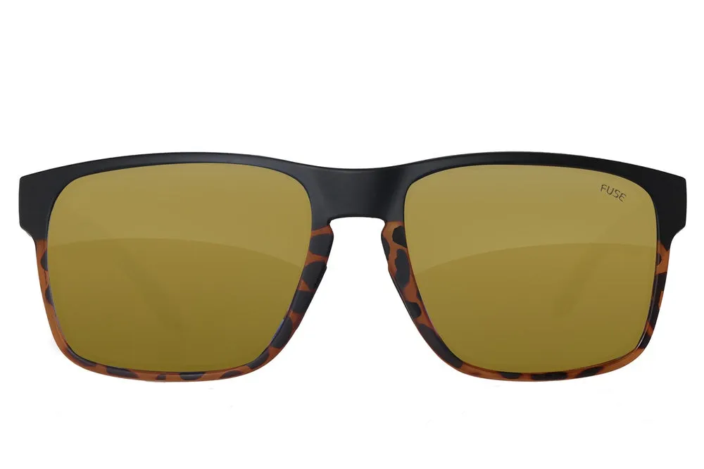 Fuse Prescription Egmont XL Sunglasses | Black Tortoise Fade