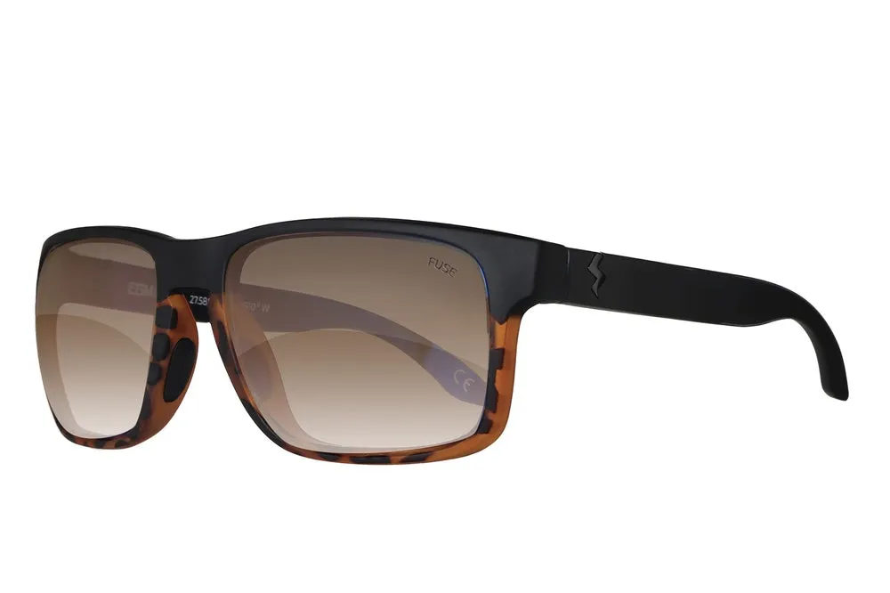 Fuse Prescription Egmont XL Sunglasses | Black Tortoise Fade