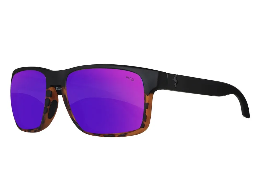 Fuse Prescription Egmont XL Sunglasses | Black Tortoise Fade