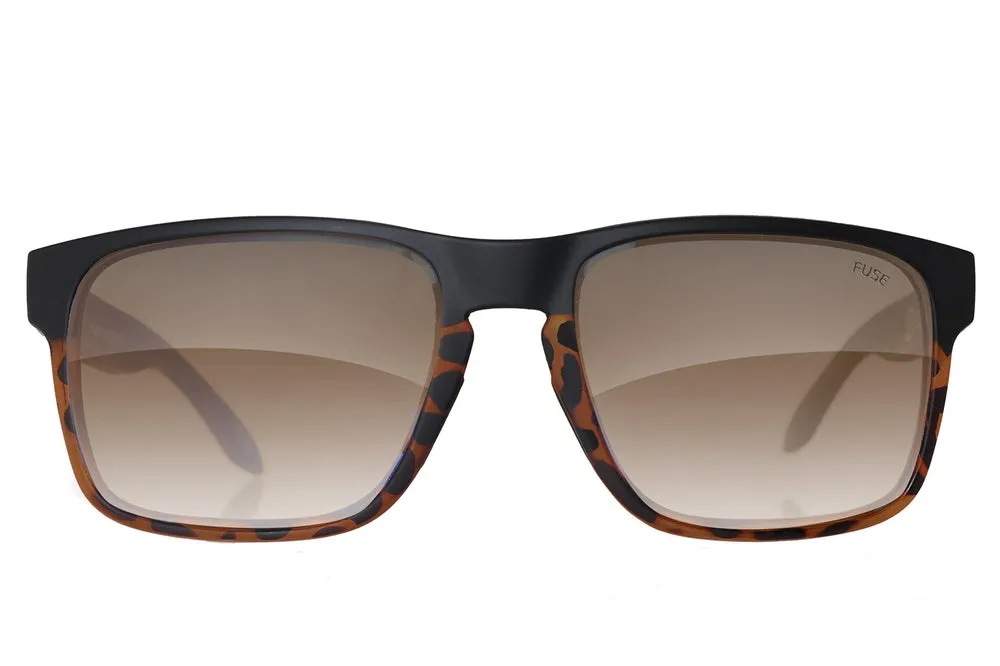 Fuse Prescription Egmont XL Sunglasses | Black Tortoise Fade