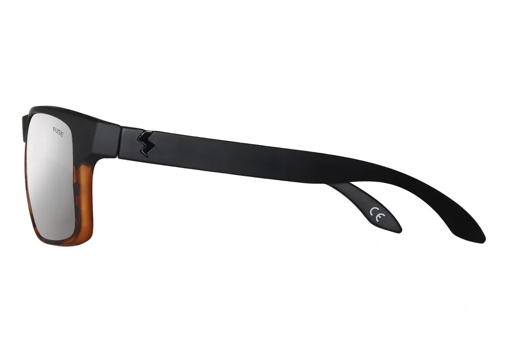 Fuse Prescription Egmont XL Sunglasses | Black Tortoise Fade