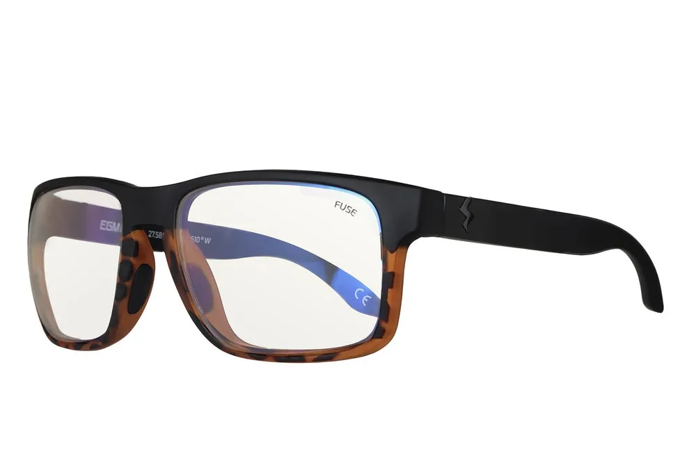 Fuse Prescription Egmont XL Sunglasses | Black Tortoise Fade