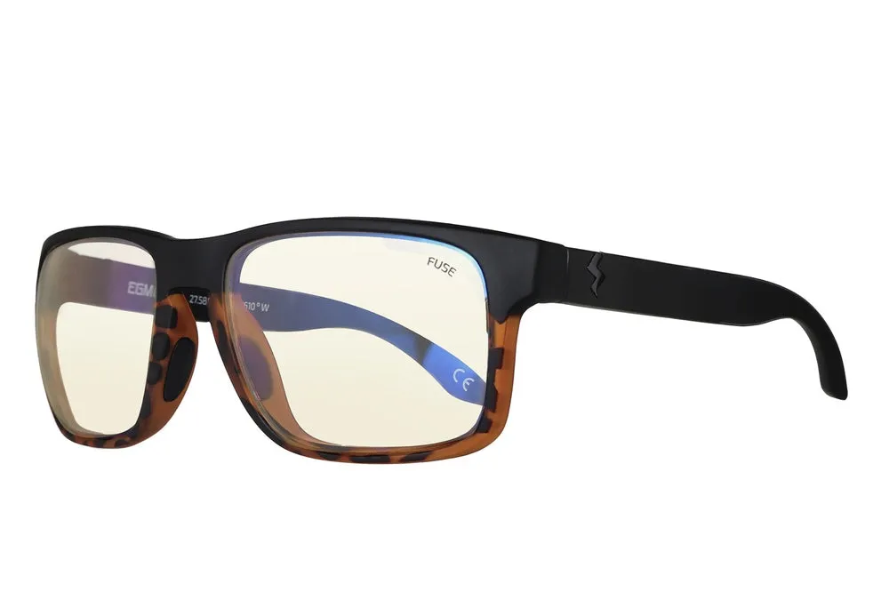 Fuse Prescription Egmont XL Sunglasses | Black Tortoise Fade
