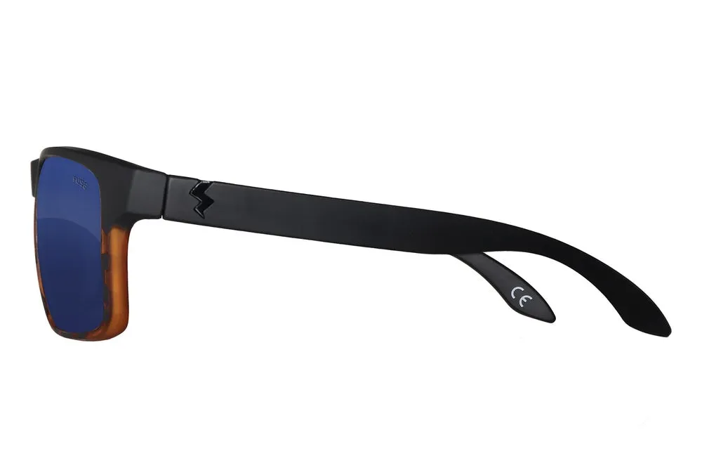 Fuse Prescription Egmont XL Sunglasses | Black Tortoise Fade