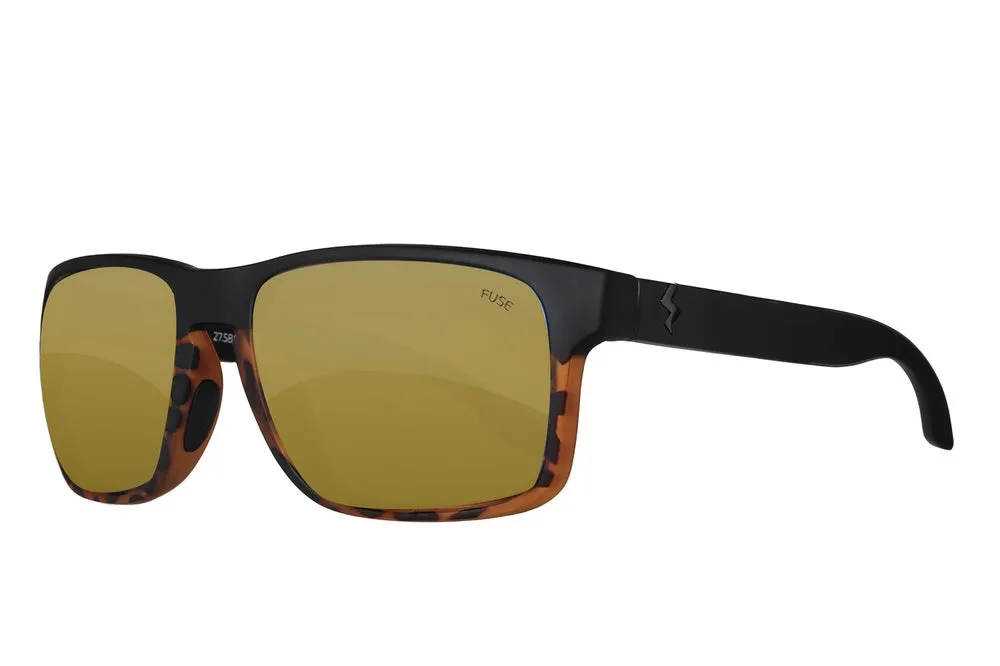 Fuse Prescription Egmont XL Sunglasses | Black Tortoise Fade