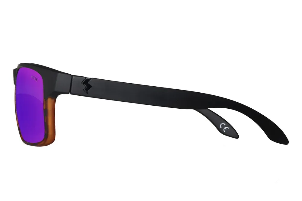 Fuse Prescription Egmont XL Sunglasses | Black Tortoise Fade