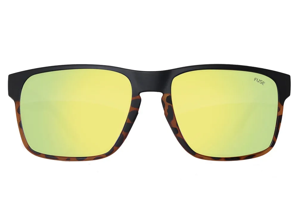 Fuse Prescription Egmont XL Sunglasses | Black Tortoise Fade