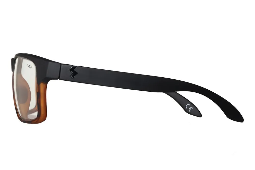 Fuse Prescription Egmont XL Sunglasses | Black Tortoise Fade