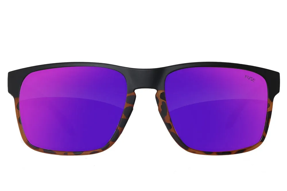 Fuse Prescription Egmont XL Sunglasses | Black Tortoise Fade