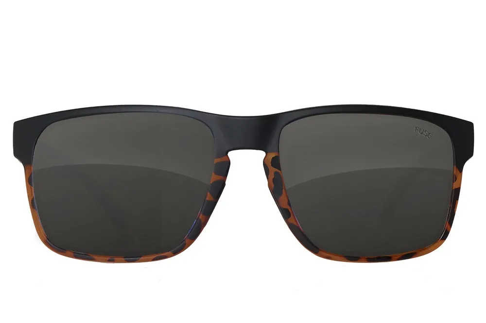 Fuse Prescription Egmont XL Sunglasses | Black Tortoise Fade