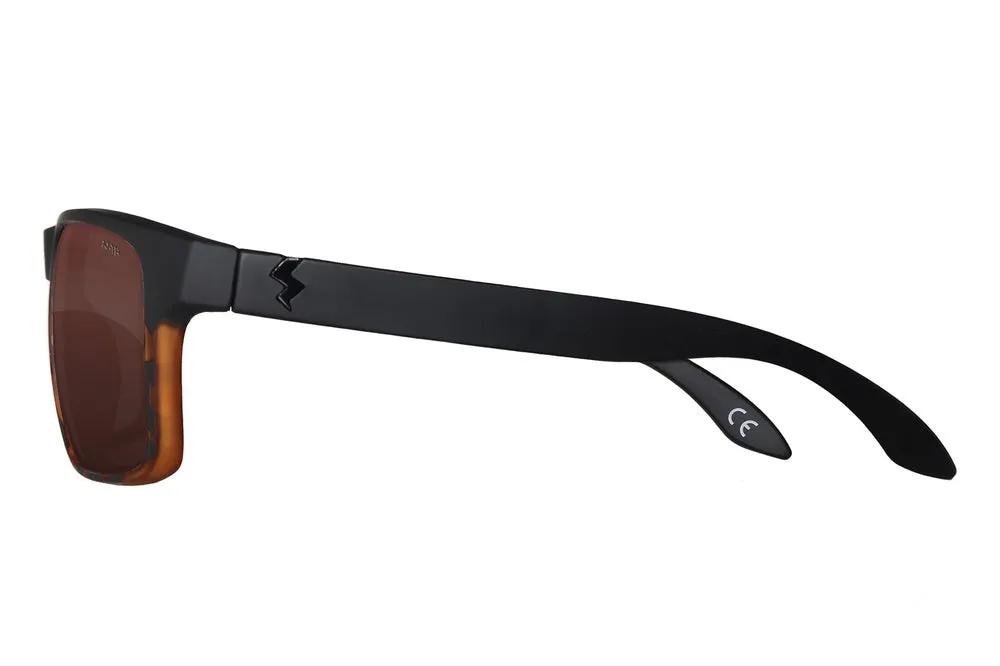 Fuse Prescription Egmont XL Sunglasses | Black Tortoise Fade