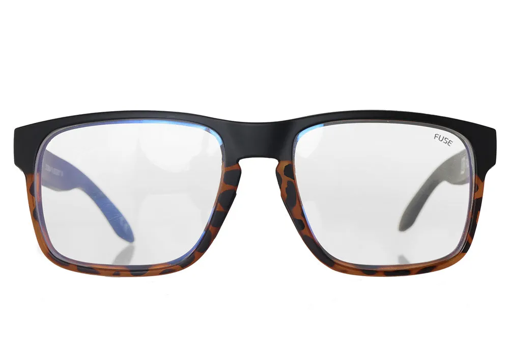 Fuse Prescription Egmont XL Sunglasses | Black Tortoise Fade