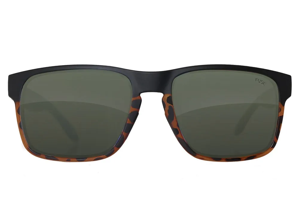 Fuse Prescription Egmont XL Sunglasses | Black Tortoise Fade