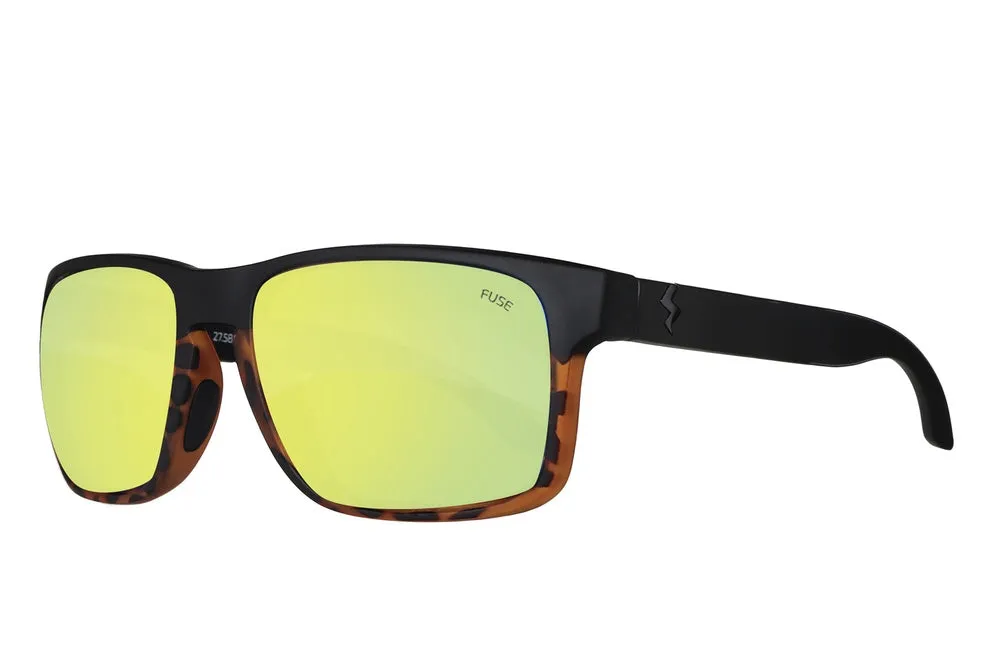 Fuse Prescription Egmont XL Sunglasses | Black Tortoise Fade