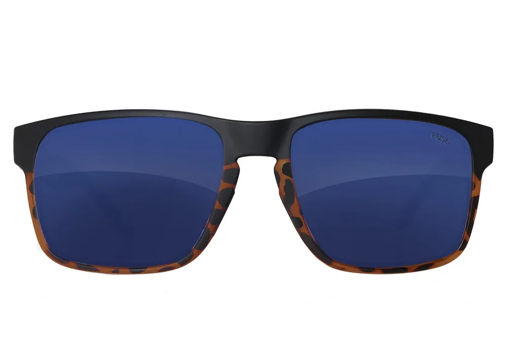 Fuse Prescription Egmont XL Sunglasses | Black Tortoise Fade