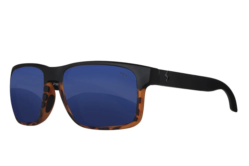 Fuse Prescription Egmont XL Sunglasses | Black Tortoise Fade