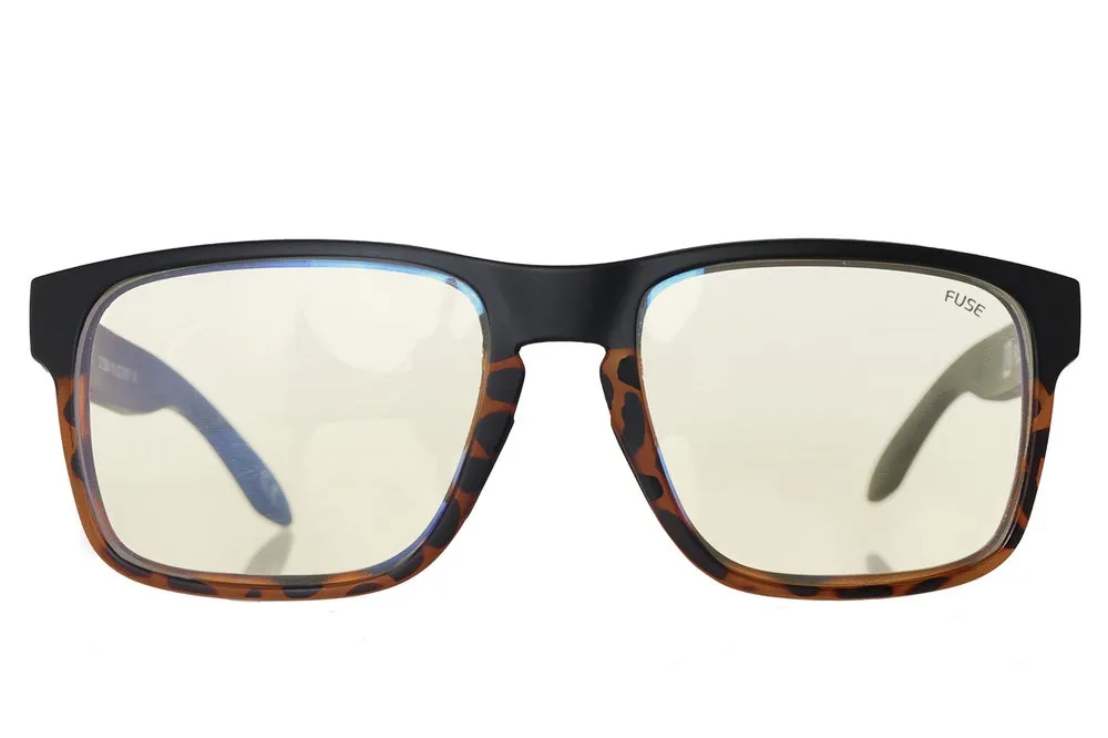 Fuse Prescription Egmont XL Sunglasses | Black Tortoise Fade