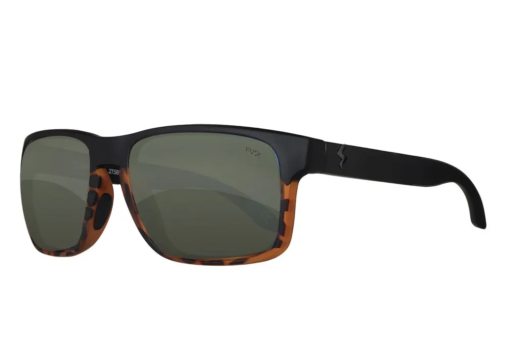 Fuse Prescription Egmont XL Sunglasses | Black Tortoise Fade