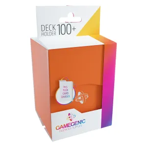 Gamegenic Deck Holder 100  Orange Deck Box
