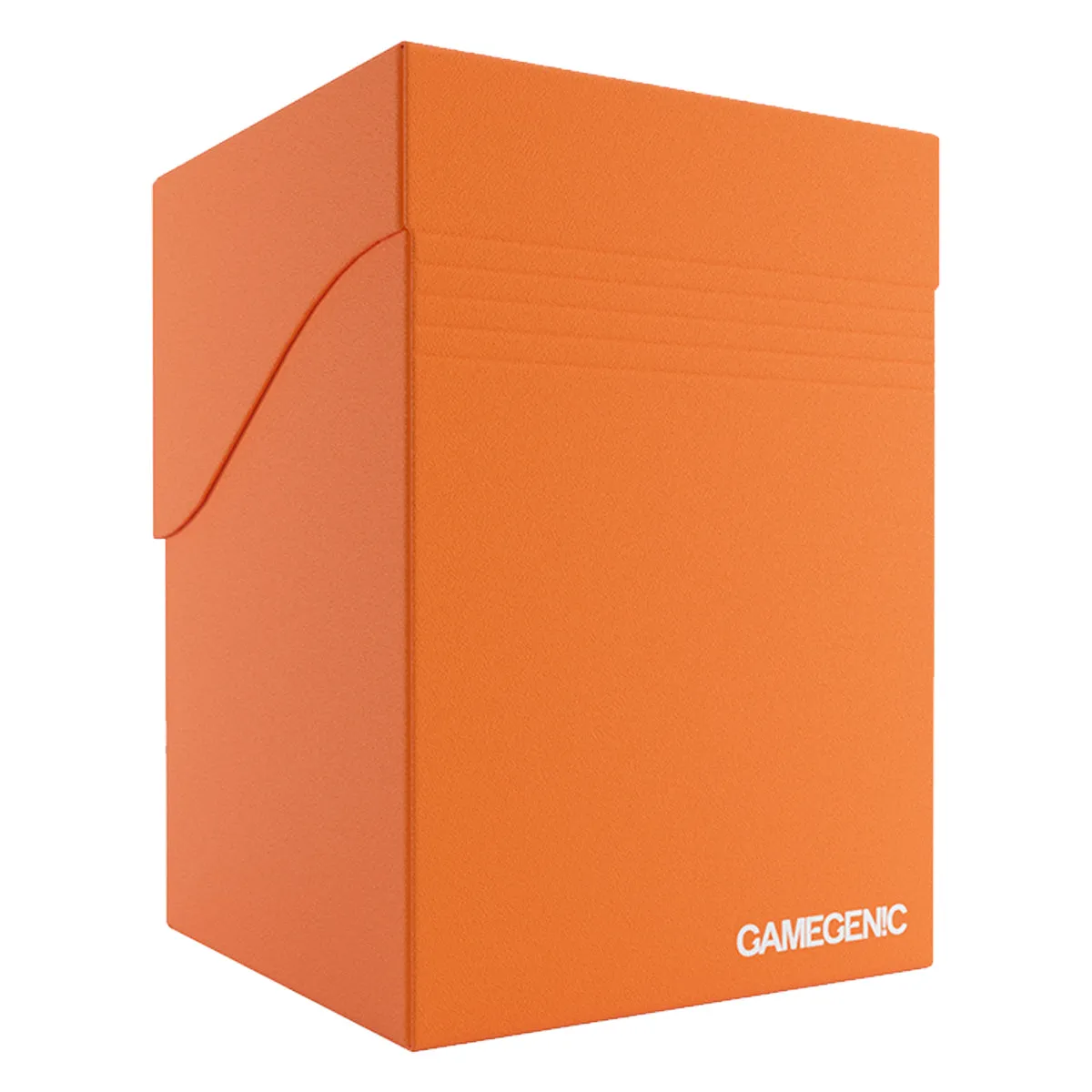Gamegenic Deck Holder 100  Orange Deck Box