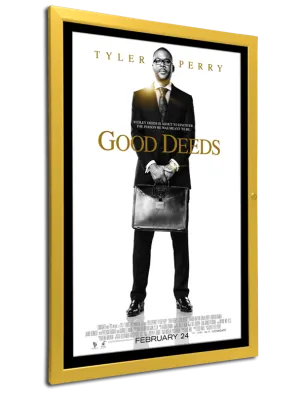 GD Movie Poster Frame with Locking Door
