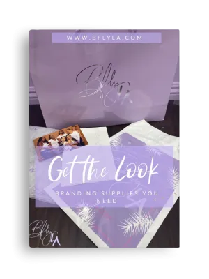 Get The Look...Branding Supplies You Need