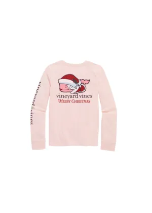 GIRLS MRS CLAUS WHALE T-SHIRT