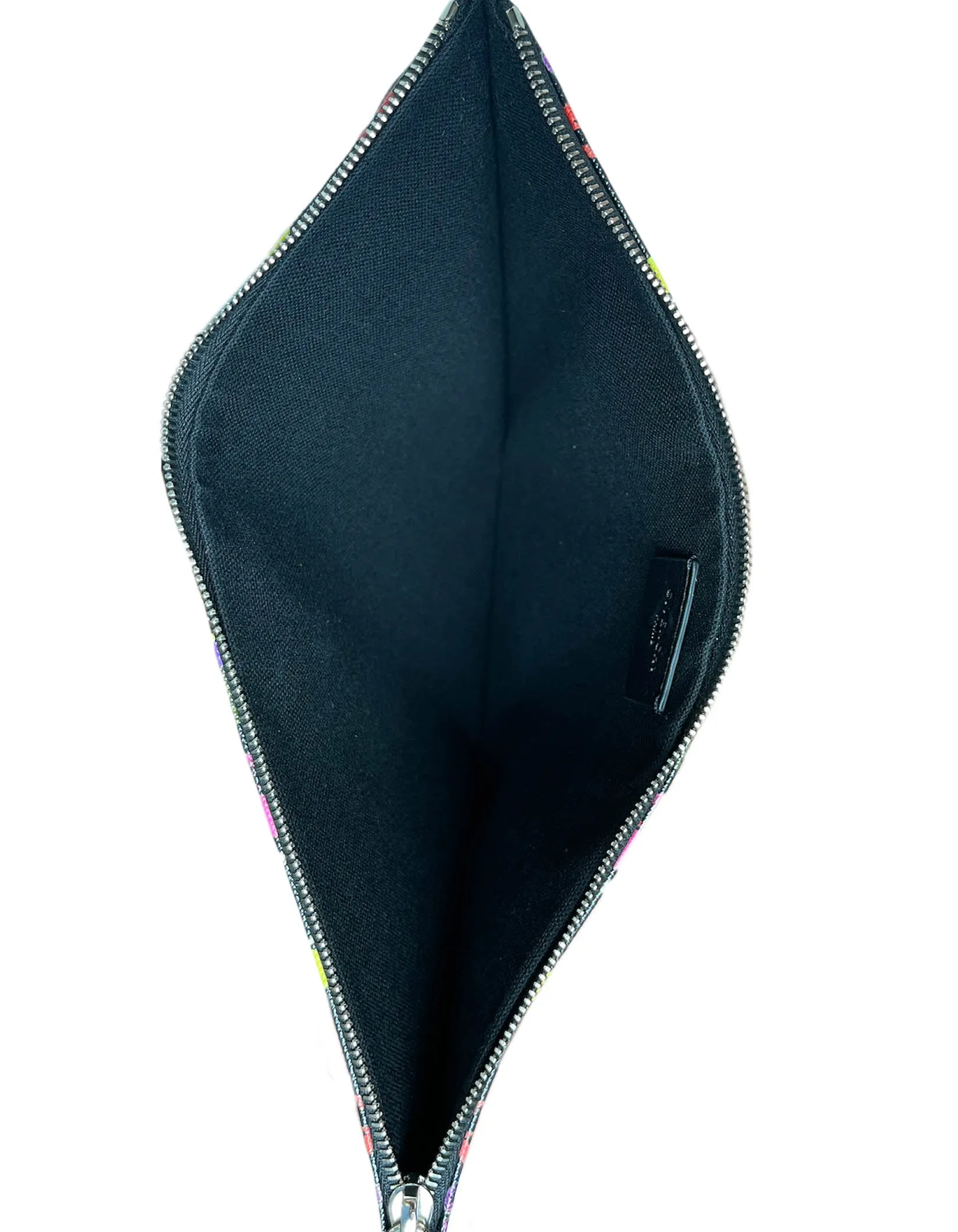 Givenchy Floral Print Night Pansy Large Pouch Bag