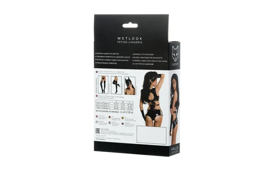 Glossy Wetlook 3 Piece Set Halle