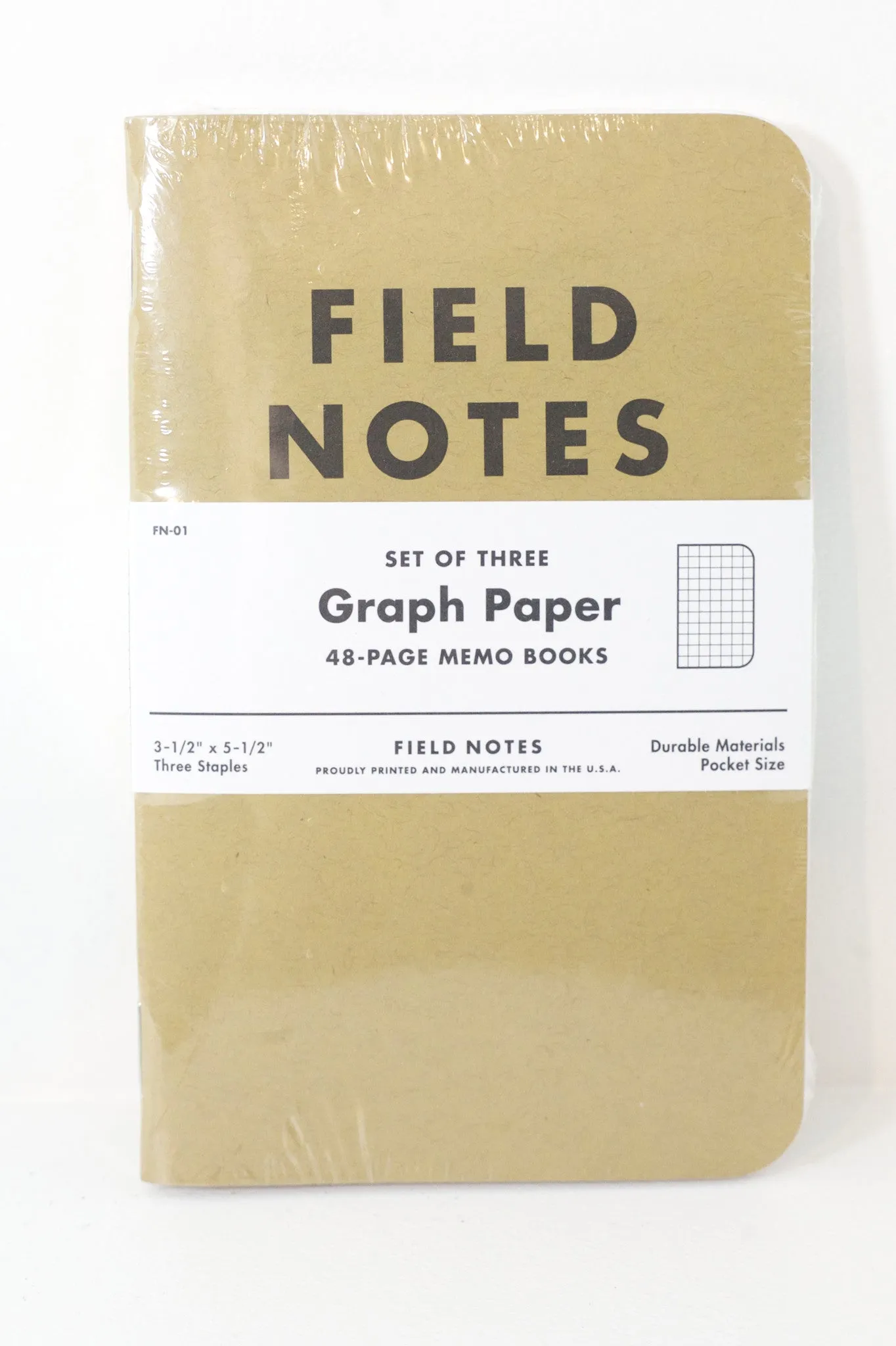 Graph Paper Notebook 3 Pack