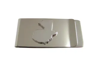 Guatemala Map Shape Money Clip