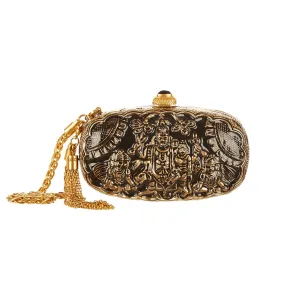 Gucci Gold Micro Enamel Wristlet