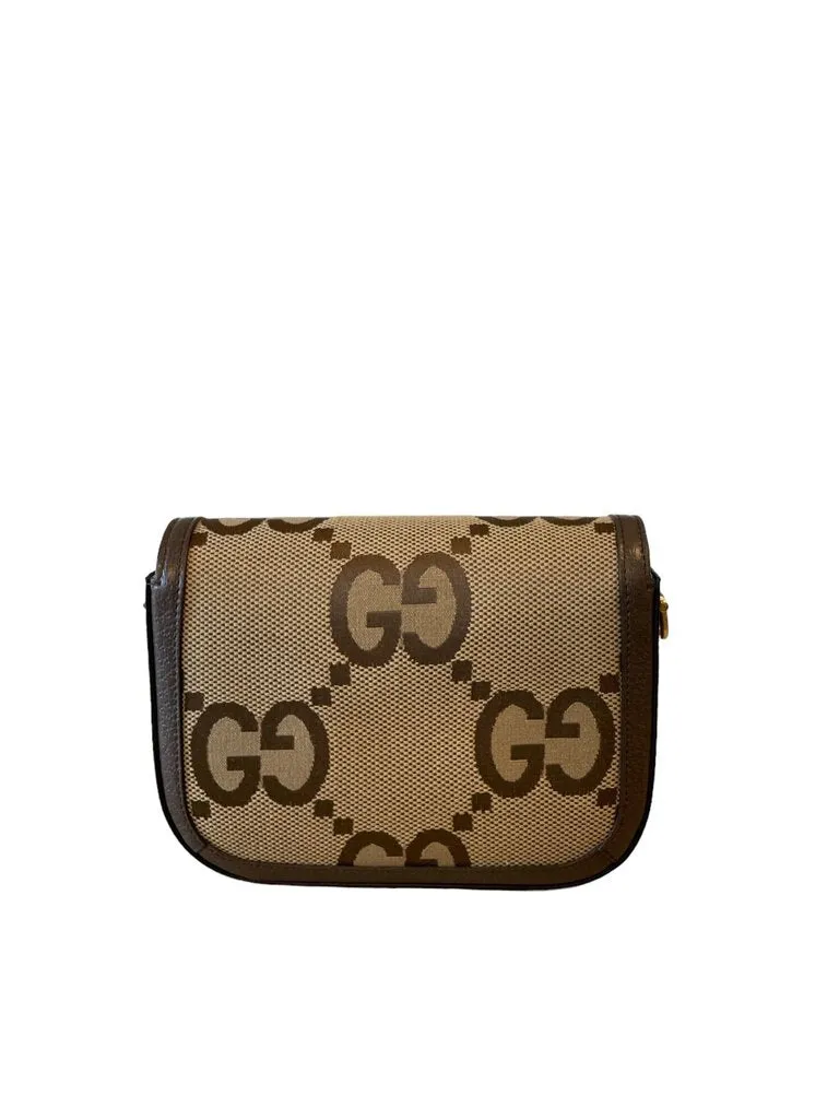 Gucci Gucci Horsebit1955 cross body bag NIB tan brown