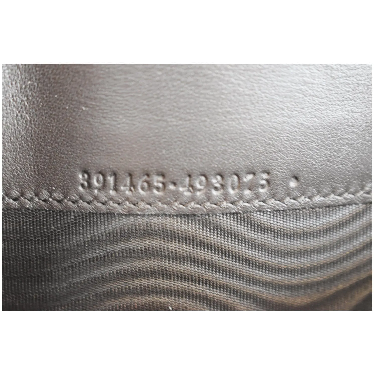GUCCI Micro GG Guccissima Leather Zip Around XL Wallet Dark Brown 391465