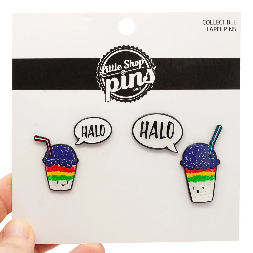 Halo Halo Enamel Pin Set