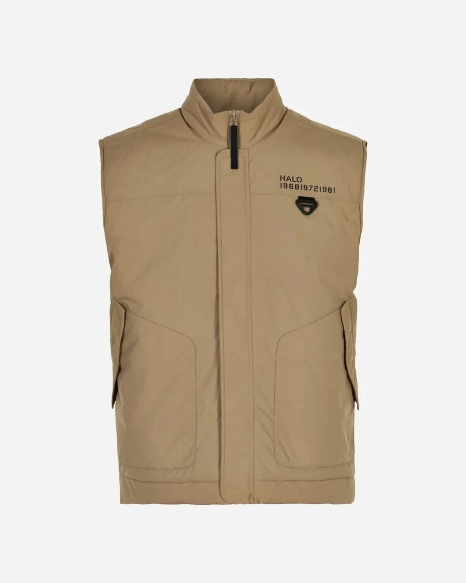 Halo Padded Gilet - Kelp