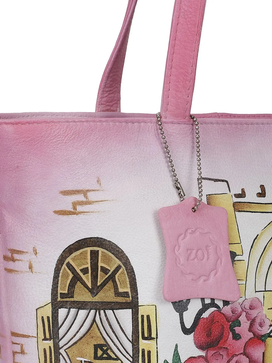 Hand Bag - London Street Light Pink