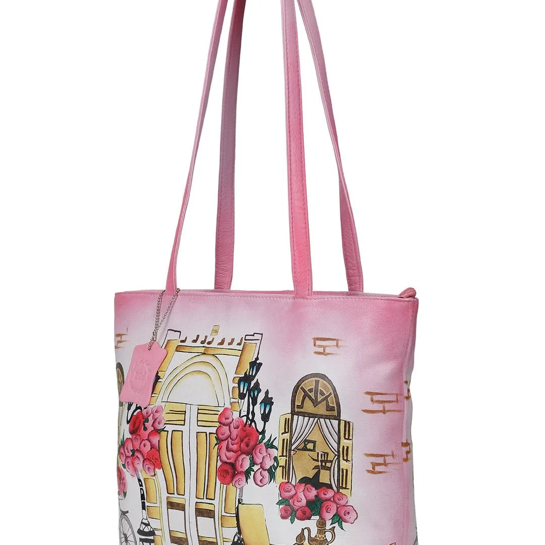 Hand Bag - London Street Light Pink