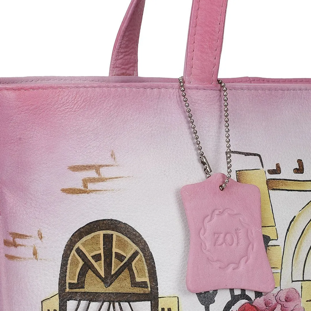 Hand Bag - London Street Light Pink