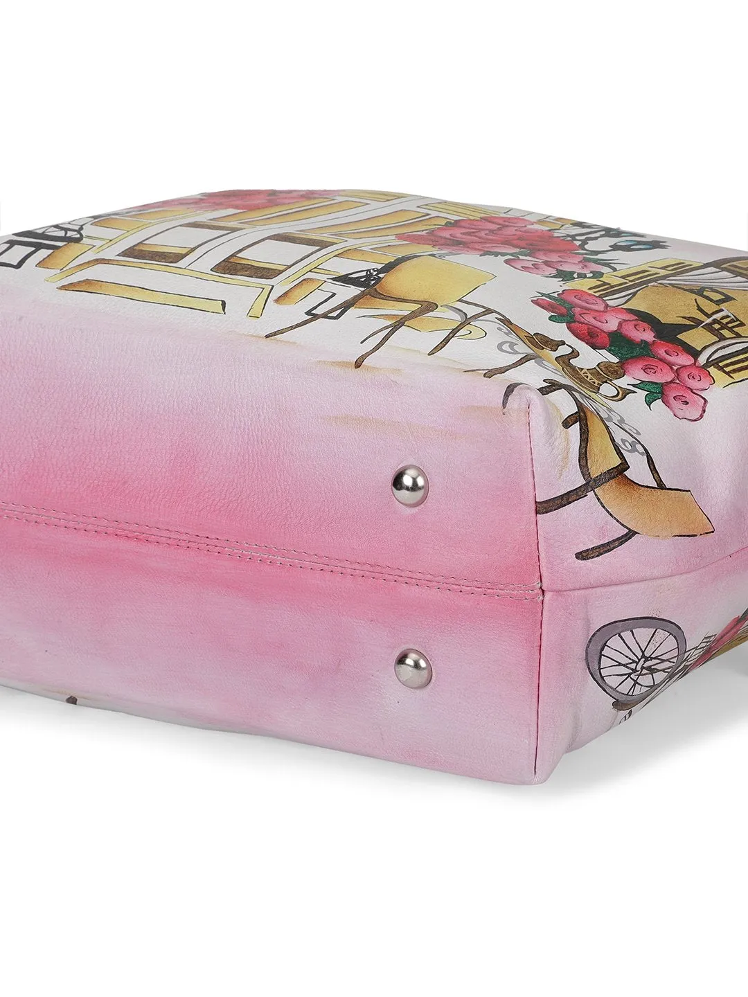 Hand Bag - London Street Light Pink