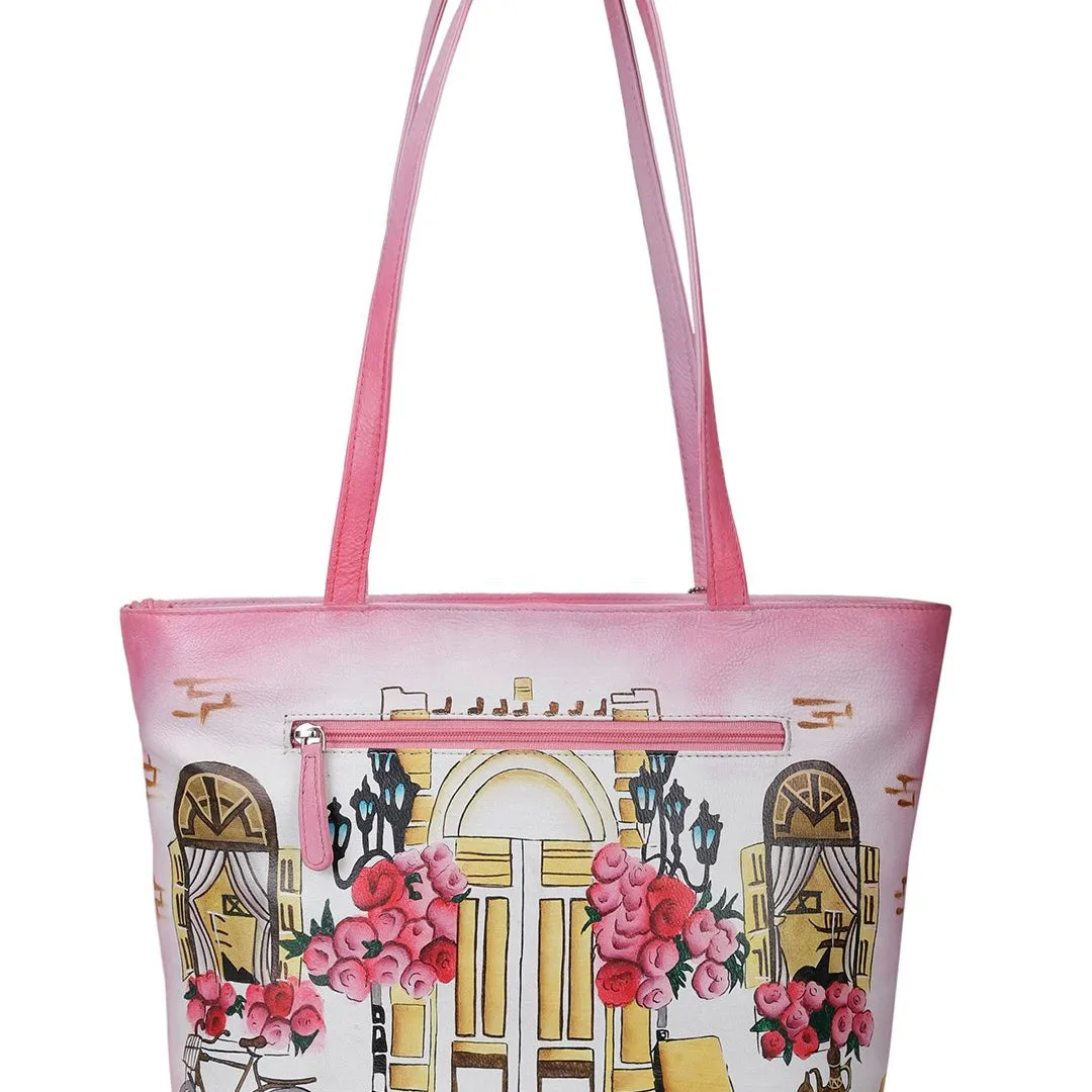 Hand Bag - London Street Light Pink